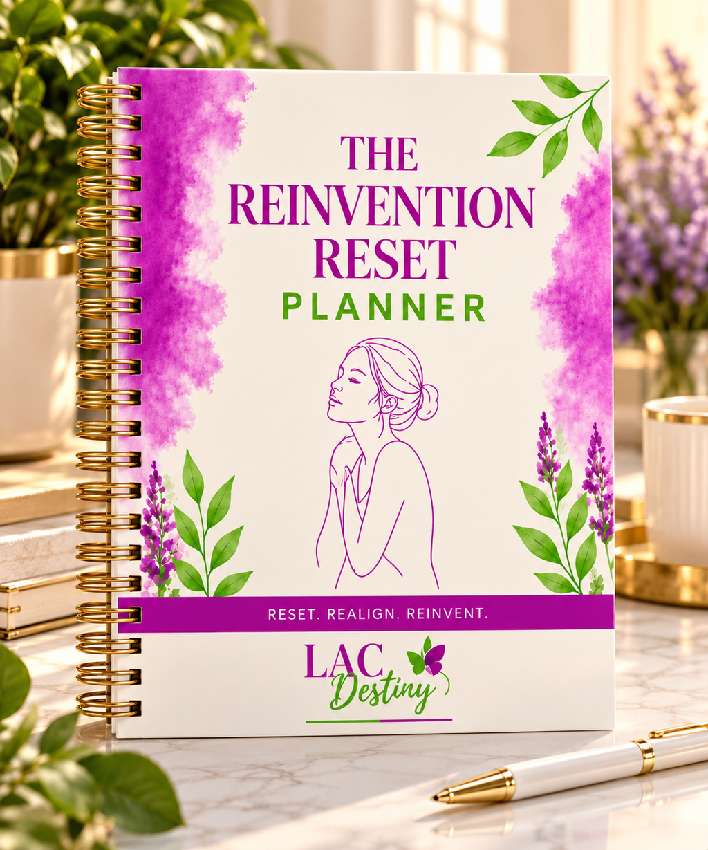 LAC Destiny Reinvention Reset Planner – 60-Page Digital & Printable Planner